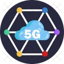 Nuvem 5g  Ícone