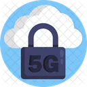5G Padlock  Icon
