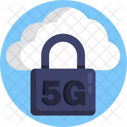 5G Padlock  Icon