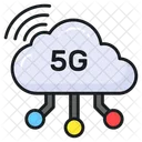 5 G Rede Internet Ícone