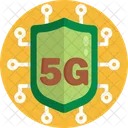 5G Shield  Icon