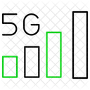 G Signal Bars Icon