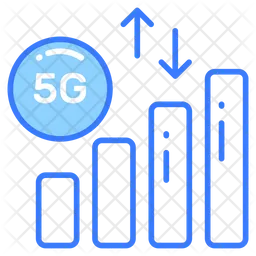 5G Signals  Icon