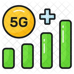 5G Signals  Icon