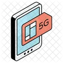 5G Sim Card  Icon