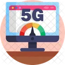 5G Speed  Icon