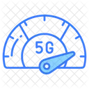5 G Speed Network Icon