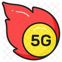 5 G Technology Electronics Icon