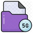 5 G Network Internet Icon
