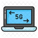 5 G Network Internet Icon