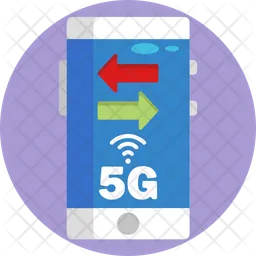 5G Transfer  Icon