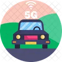 5G Vehicle  Icon