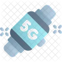 5 G Smartwatch Wearable Icon