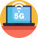 5 G 4 G Comunicacao Ícone