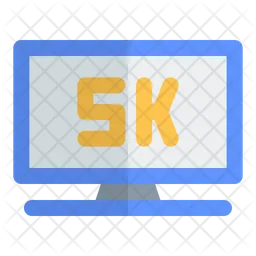 Televisión 5k  Icono