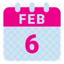 6 de febrero  Icono