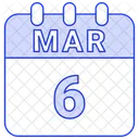 Marco Data Calendario Ícone