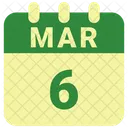 Marco Data Calendario Ícone