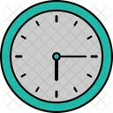 Reloj Analogico Icono