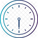 6 Horas E 30 Minutos Relogio Analogico 6 Horas Prazo Final Ícone