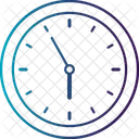 6 Horas E 55 Minutos Relogio Analogico 6 Horas Prazo Final Ícone