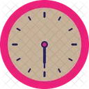 6 Hour 30 Min 6 Oclock Analog Clock Deadline Icon