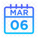 6 de marzo  Icono