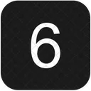 6 number  Icon