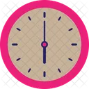 6 Oclock Analog Clock  Icon