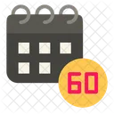 60 Days 60 Days Money Back Guarantee Guarantee Icon