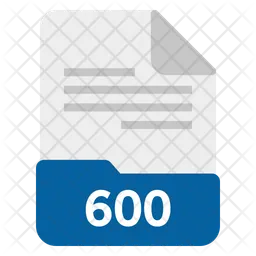 600 file  Icon