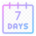 7 days  Icon