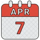 7 de abril  Icono