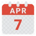 7 de abril  Icono