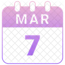 Marco Data Calendario Ícone