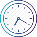 7 Horas E 20 Minutos Relogio Analogico De 7 Horas Prazo Final Ícone