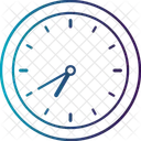 7 Horas E 40 Minutos Relogio Analogico De 7 Horas Prazo Final Ícone