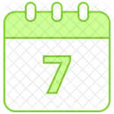 Day Date Calendar Icon