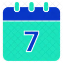 Day Date Calendar Icon