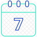 Day Date Calendar Icon
