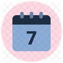 Day Date Calendar Icon