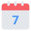 Day Date Calendar Icon