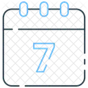 Day Date Calendar Icon