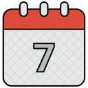 Day Date Calendar Icon
