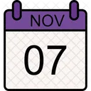 7 November Month November Month Icon