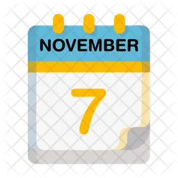 7 de noviembre  Icono