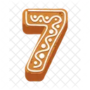 7 Number Cookies  Icon