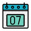 7 Datum Kalender Symbol