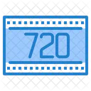 720 Auflosung 720 Qualitat Auflosung Symbol