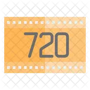 720 Resolution 720 Quality Resolution Icon